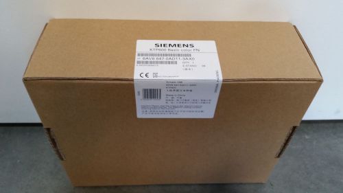 Siemens KTP600 Basic Color PN