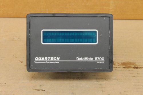 QUARTECH 8711 DATAMATE 8700