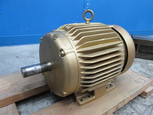 7.5 HP BALDOR SUPER E ELECTRIC MOTOR 1770 RPM 3 PHASE 1-3/8&#034; SHANK EM3770T