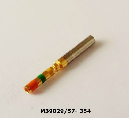 100 pcs  m39029/57- 354 amp m24308  22d - gold plated pins socket. free shipping for sale