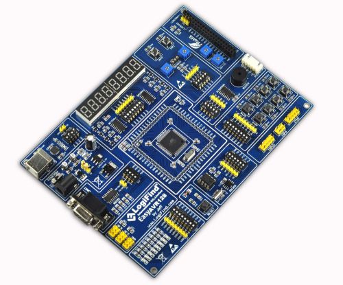 Logifind AVR development board easyAVR128 for ATmega128A with USB bootloader