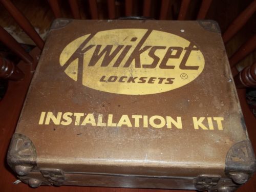 VINTAGE KWIKSET 400 LOCK INSTALLATION KIT