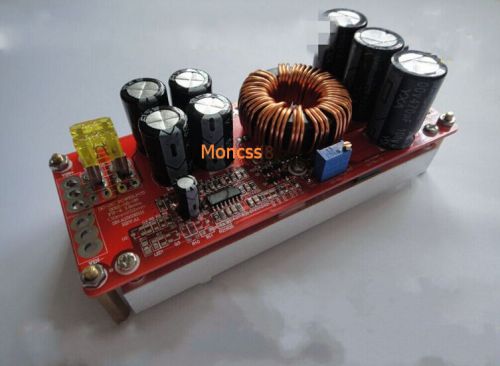 1200w 20a dc converter boost power supply module 8-60v 12v step-up12-83v 24v 48v for sale