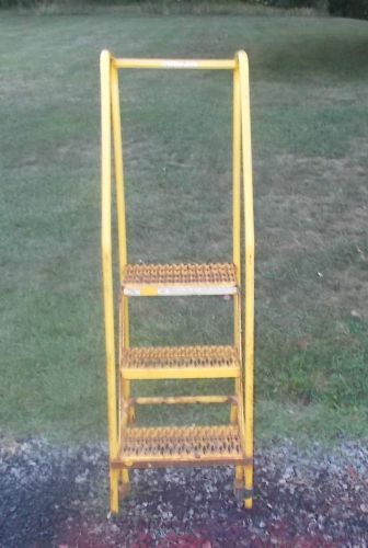 Industrial ladder 3 step cotterman for sale