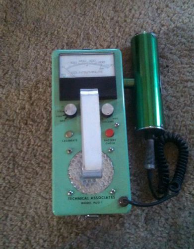 Technical Associates Model PUG-1 PUG Geiger Counter Survey Meter