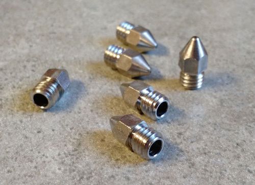 Afinia 3D Printer Nozzle Upgrade  HIGH LUBRICITY .4mm Afinia H479 H480-01