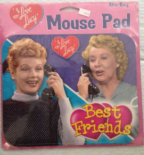 I Love Lucy Mouse Pad &#034;Best Friends&#034;  *SEALED*