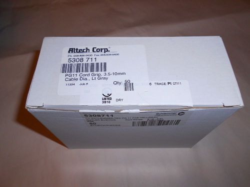 Box of 50 pcs - schlemmer / altech  pg 11 cord grip cable gland 3.5 - 10mm dia for sale