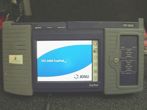 Jdsu acterna fst 2802 testpad 2000 ethernet &amp; fiber channels many options for sale