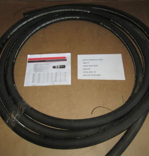 GATES HYDRAULIC HOSE 100R2 TWO WIRE 1&#034; 16G2 2400 PSI 4Q07