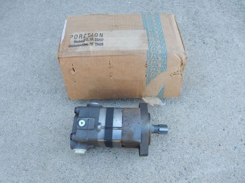 CHAR-LYNN (EATON) 104-1053-006 HYDRAULIC DISC VALVE MOTOR 799RPM 2000 SER. NEW