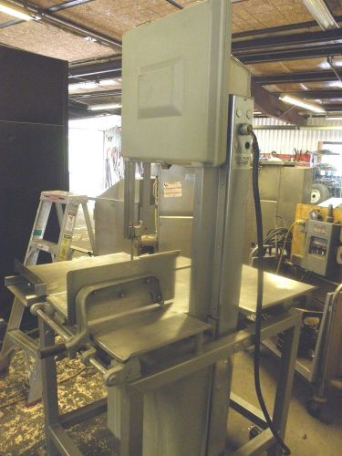 HOBART 5801 MEAT ROOM BUTCHER BEEF PROK CHICKEN FROZEN BONE IN BAND SAW