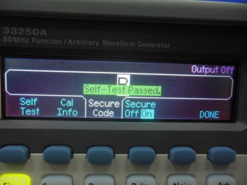 Keysight Used 33250A Function/Arbitrary Wavef. Generator,80 MHz (Agilent 33250A)