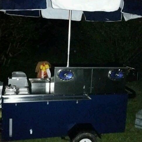 Food vending trailer