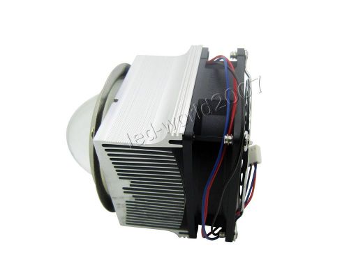 Aluminium Heatsink Cooler Fan 90 Degree Lens For 20W 30W 50W 60W High Power LED