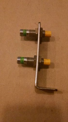 Stainless steel bracket with two turck