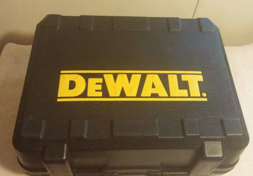 DeWalt DW936K Carry Case  &#034;NO TOOL JUST CASE&#034;