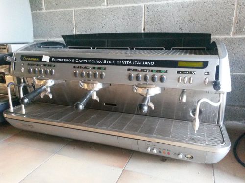 Faema e92 se auto steam a espresso professional machine 3 group for sale