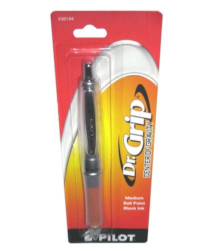 Pilot Orange DR GRIP Center Gravity Retractable Ballpoint Pen Medium Black Ink