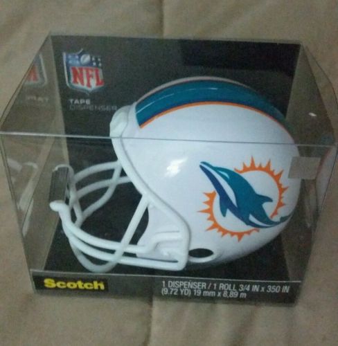 Miami dolphins tape dispenser