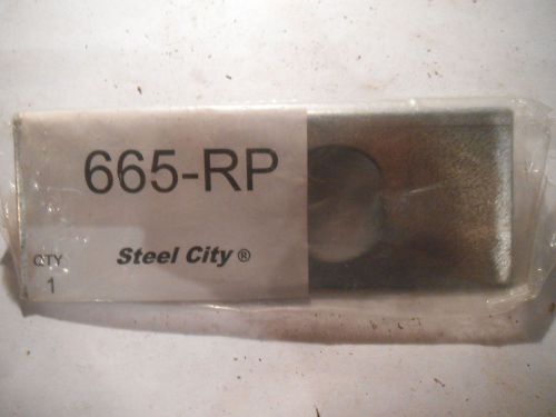 STEEL CITY 665-RP RECEPTALE FACE PLATE - NEW