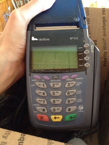 Verifone Credit Card Terminal &amp; 12 Rolls Printer Paper