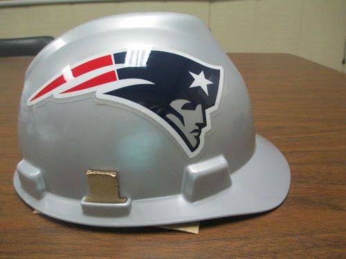 NEW ENGLAND PATRIOTS NFL HARDHAT MSA818432 GRAY/BLUE/RED NEW