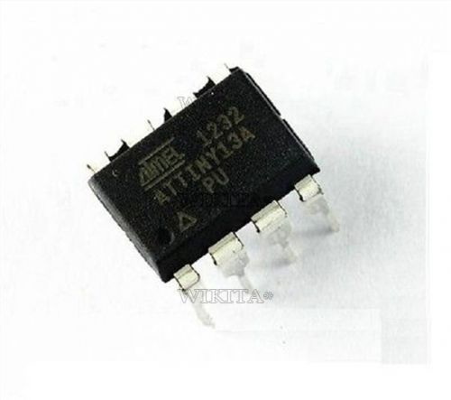 5pcs attiny13a-pu attiny13a dip8 ic mcu avr 1k flash 20mhz atmel new #9596453