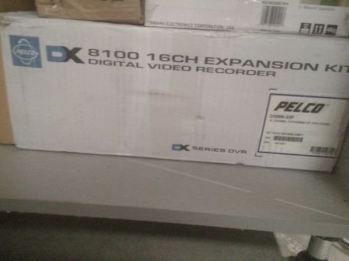 Pelco DVR Digital Video Recorder DX8100-EXP Series w/16 channel Expansion