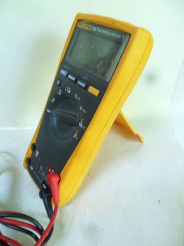 Clean Used Fluke 179 True RMS DMM Meter w/Leads Works Retail $349.99