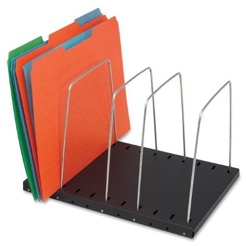 STEELMASTER Adjustable 4-Pocket Wire Organizer,  9.65L x 8.07W x .71H Inches,