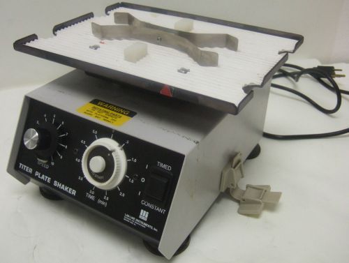 Lab Line Instruments  4625 Titer Plate Shaker with Holding Clamps