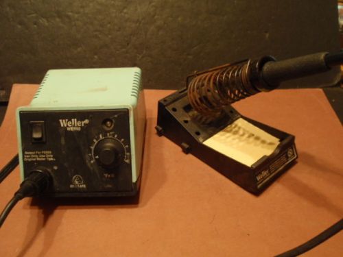 VINTAGE USED WELLER WES50 SOLDERING STATION w/PENCIL