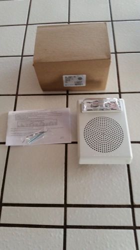 Cooper wheelock e50--24mcw-fw 24vdcv fire alarm speaker/strobe - new for sale