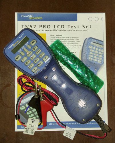 Fluke Networks TS52 PRO Test Butt Set ==&gt; Get FREE SHIPPING!