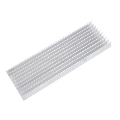 Aluminum Heatsink Cooling for 5 x 3W/10x 1W Aquarium LED Light -9.5x3x0.8&#039;&#039;