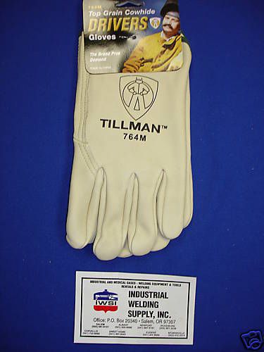 TILLMAN 764M DRIVERS GLOVES MEDIUM Top Grain Cowhide