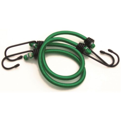 18&#034; Green Pair Of Luggage Elastics - 18&#034; Elastic Elasticated Bag Suitcase