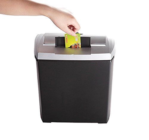 Bonsaii DocShred S170 8-Sheet Strip-Cut CD/Credit Card/Paper Shredder, Overload