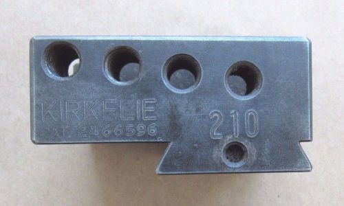 KIRKELIE QUICK CHANGE TOOLHOLDER MODEL 210  FREE SHIPPING