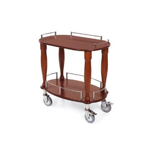 New Lakeside 70010 Serving Cart-Bordeaux