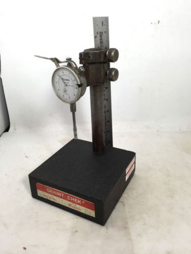 GRANITE CHECK INDICATOR BASE + INDICATOR, Granit Chek Model G, NO RESERVE!