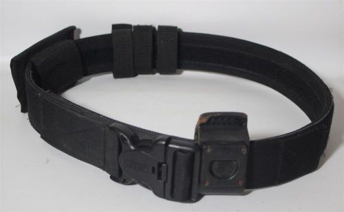 BLACKHAWK Reinforced Tactical Gear Belt*Sz Medium*Black*Military*Police*Hunting