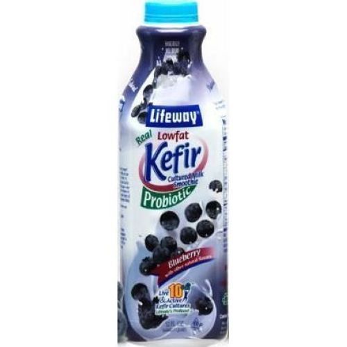 Lifeway Lowfat Blueberry Kefir, 32 Ounce -- 6 per case.