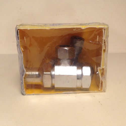 Brasscraft sr17 chrome  1/2&#034; fip x 3/8&#034; od comp angle stop valve with key for sale