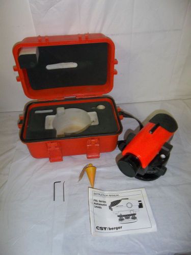 CST / BERGER 22x AUTOMATIC LEVEL M21467 w/ CASE