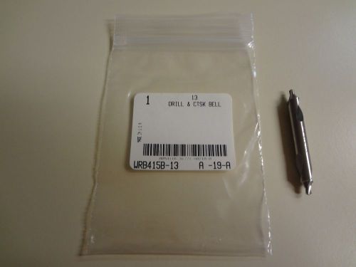 #13 bell combined drill &amp; countersink hs, chicago latrobe usa-new- sold by each for sale