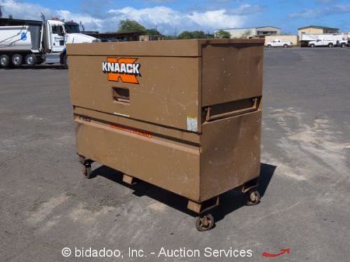 Knaack Storage Master Chest  Job Box Jobsite Tool Storage Cabinet Portable