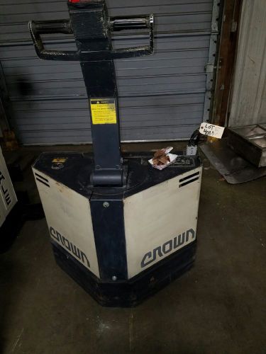 Crown Walkie Electric Pallet Jack/ Walk Behind Forklift