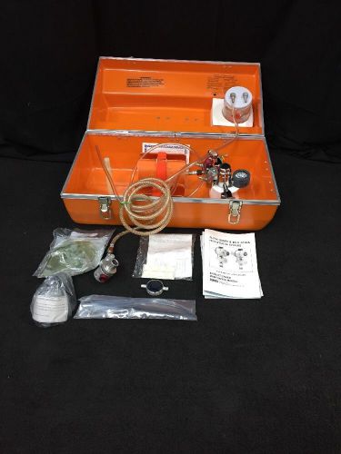 NEW O-TWO FLYNN Series III Inhalator Ventilator Resuscitator 01FV4101M in Case